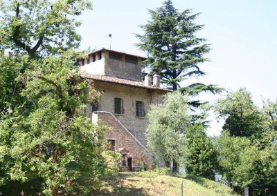 Locali del Agriturismo Ristorante Castello a Concesio, Brescia