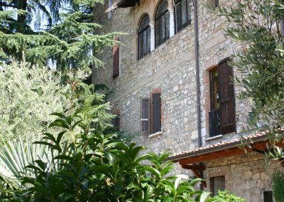 Locali del Agriturismo Ristorante Castello a Concesio, Brescia